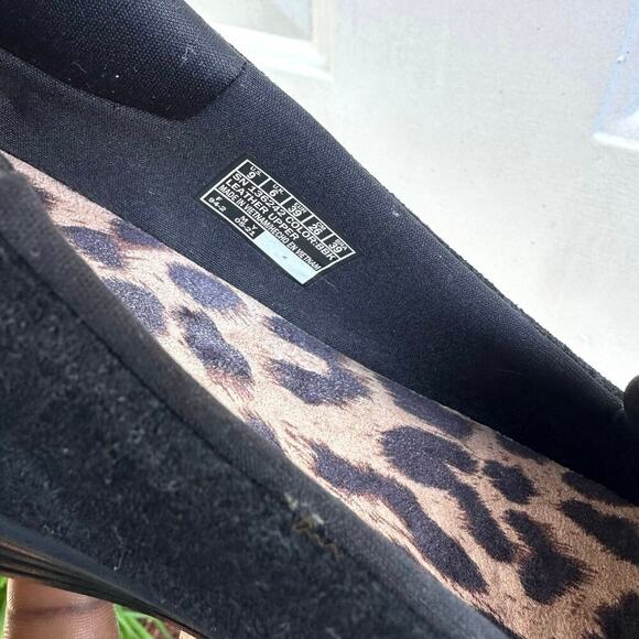 Skechers Women’s Leather Stud Embellished Loafers‎ Size 9 Black - Picture 8 of 17